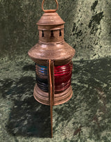 Zero Stock-Antique Boat Kerosene Light Geo B. Carpenter Chicago
