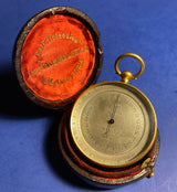 Zero Stock -Antique Barometer Altimeter Made by La Filotecnica Milano