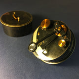 Zero Stock -Antique Pocket Box Sextant Made by Newman & Guardia London 1918