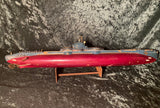 Zero Stock-Vintage ITO Toy Submarine Battery Operated Made in Japan