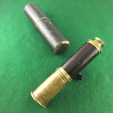 ZERO STOCK-ANTIQUE NAUTICAL TELESCOPE SPYGLASS WITH ENAMEL BARREL