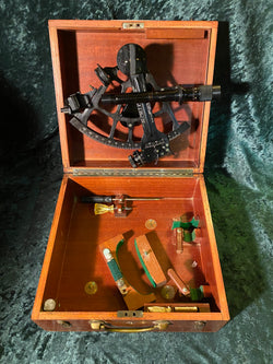 Zero Stock-Sextant US Navy Bureau Of Ships MARK II BENDIX Aviation Corporation WW2 1943