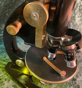 Zero Stock-Antique Microscope Carl Zeiss Jena Germany