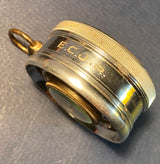 Zero Stock-Antique Pocket Barometer Compass and Thermometer Compendium Made by Short Mason  London