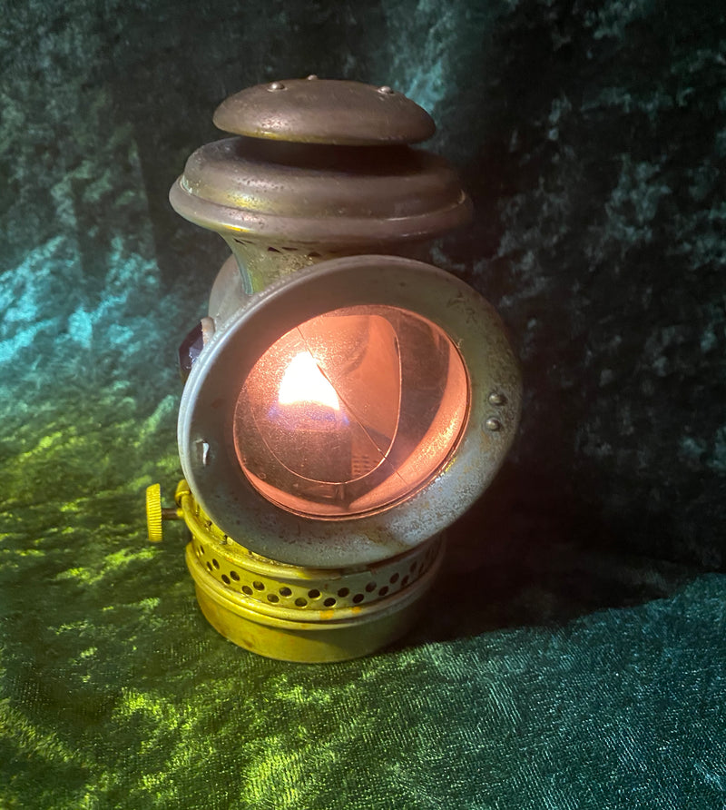 Zero Stock- Antique Bicycle Lantern Admiral Bicycle Lamp Co