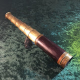 ZERO STOCK-Antique Six Draw Telescope Spyglass Made in England