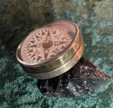 Zero Stock -Antique Small Dry Card Compass Made by Stockert Germany