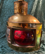 Zero Stock - Antique Running Light Made of Brass
