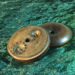 Zero Stock-Antique Scaphe Dial and Compass from Edo Period Japan