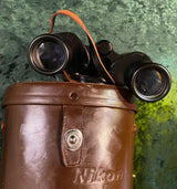 Zero Stock- Vintage Nippon Kogaku Nikon Binoculars 9x35 7.3 Degrees Japan