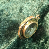 ZERO STOCK-Antique Compass Charm With Rare Anchor Needle