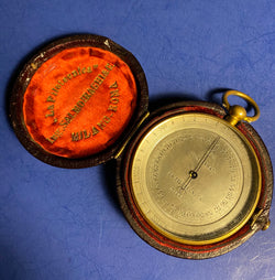 Zero Stock -Antique Barometer Altimeter Made by La Filotecnica Milano