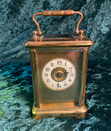 Zero Stock - Antique Small Carriage Clock  Made in France
