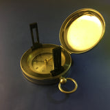 Zero Stock -Vintage Small Surveyors or Miners Compass Made In France