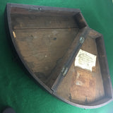 ZERO STOCK-ANTIQUE MARINE OCTANT MADE BY SPENCER BROWNING AND RUST LONDON