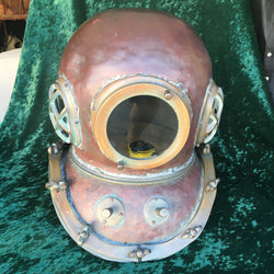 ZERO STOCK-VINTAGE KOREAN DEEP SEA DIVING HELMET