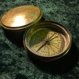 ZERO STOCK Antique Pocket Compass Made by Negelein Germany