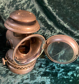 Zero Stock- Antique Bicycle Lantern Admiral Bicycle Lamp Co Columbus Ohio 1898