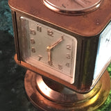 Zero Stock-Vintage Art Deco Tiffany & Co 8 Day Clock Weather-Station
