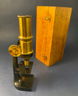 Zero Stock -Antique Field Microscope  Made in Germany