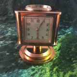 Zero Stock-Vintage Art Deco Tiffany & Co 8 Day Clock Weather-Station