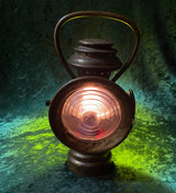 Zero Stock-Neverout Insulated Kerosene Safety Lamp  Patent  Rose Mfg. Co. Philadelphia USA