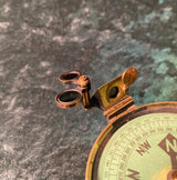 Zero Stock- Antique Green Card  Prismatic Compass Made in England