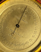 Zero Stock -Antique Barometer Altimeter Made by La Filotecnica Milano