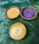 Zero Stock- Antique Pocket Barometer Altimeter Elliott Bros 449 Stand London