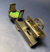 Zero Stock- Vintage Abney Reflecting Level Pocket Altimeter Compass Made by Negretti & Zambra London