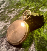 Zero Stock-Vintage WW2 U.S. Wittnauer Military Pocket Compass In Hunter Style Case