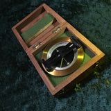 ZERO STOCK-VINTAGE SMALL SURVEYORS COMPASS MADE IN FRANCE