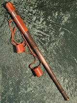 Zero Stock- Antique Five Draw Telescope Made By Broadhurst Clarkson At Co LTD London
