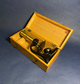 Zero Stock-Antique Field Microscope  Made in Germany