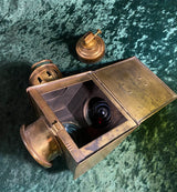 Zero Stock-Antique Brass  Boat Running Light Geo B. Carpenter Chicago