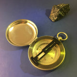 Zero Stock -Vintage Small Surveyors or Miners Compass Made In France