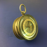 Zero Stock-Antique Barometer Compass and Thermometer Compendium Made by Antoine Redier Paris