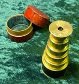 Zero Stock-Antique Five Draw Monocular Telescope From Georgian Era