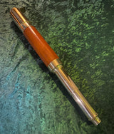 Zero Stock-Antique  Nautical Mahogany Telescope Signed Dolland Day or Night