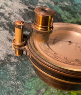 Zero Stock-Antique Surveying  Mountain Altimeter Barometer Made by JJ Hicks London