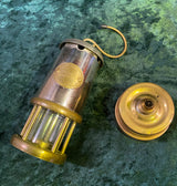 Zero Stock-Vintage Small Oil Boat  Lamp