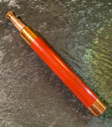Zero Stock-Antique Mahogany Telescope Spyglass Made in England