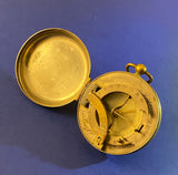 Zero Stock- Antique Equinoctial Compass Sundial