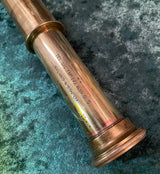 Zero Stock-Antique Scout Regiment Telescope Made by Ryland & Son London WW1 1916