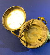 Zero Stock- Antique Equinoctial Compass Sundial