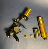 Zero Stock-Antique Field Microscope  Made in Germany