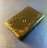 Zero Stock-Antique Pocket Barometer Compass Thermometer Compendium