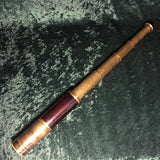 Zero Stock -Impressive Antique Telescope Vincent Chevalier Paris (47 inches)