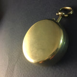 Zero Stock-Antique Sterling Silver Compass Made In England From Georgian Era