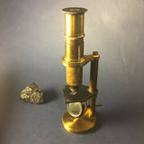 Zero Stock -Antique Field Microscope or Drum Microscope Made in France